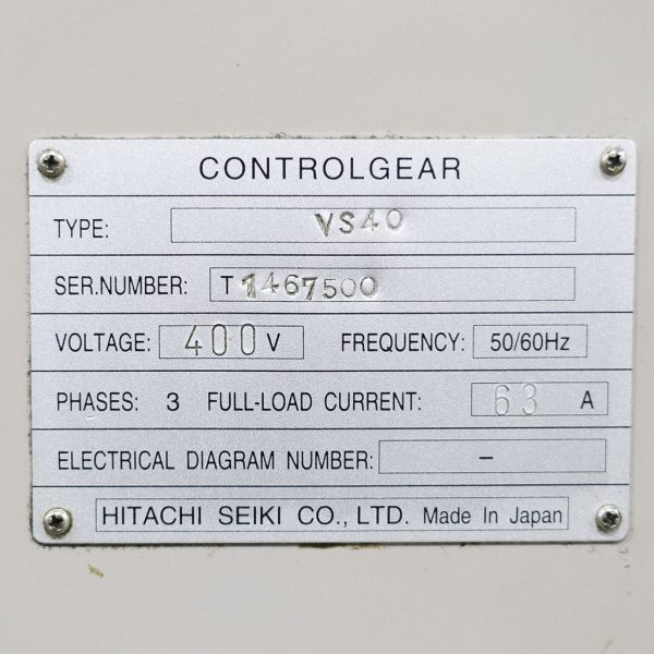 HITACHI SEIKI VERTIKAL FLEROP VS40-APC - Image 11