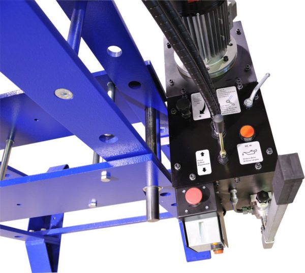 RHTC HYDRAULIC PRESS 100 TON WITH MOVABLE CYLINDER - Image 4