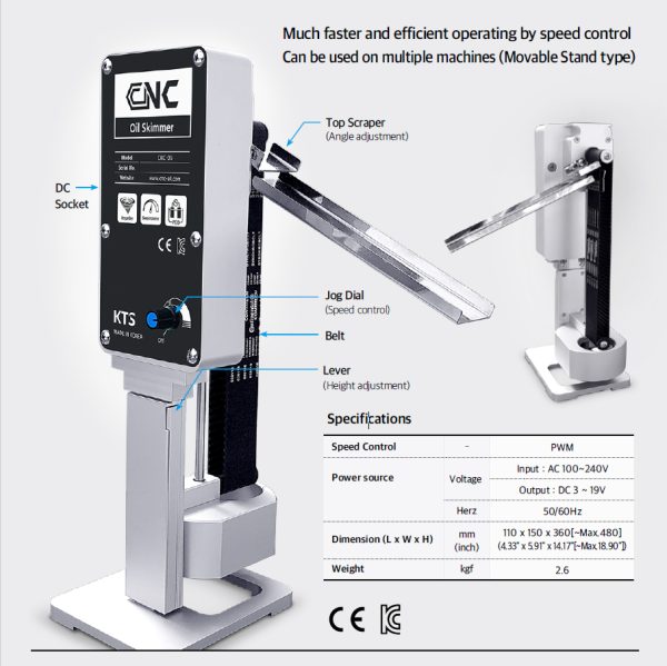 KTS OLJESKIMMER CNC OS