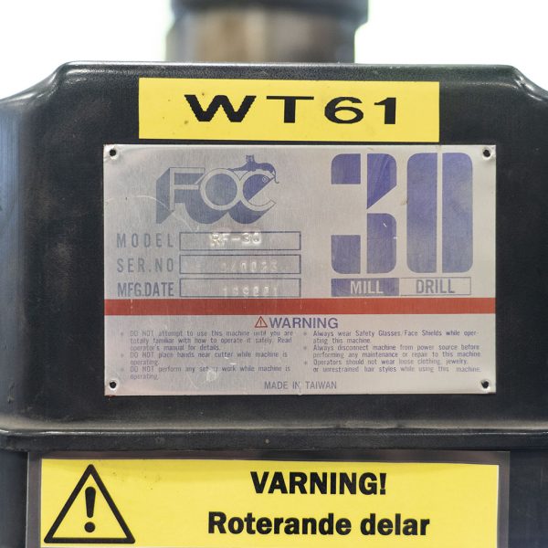Universalfräs RF-30 - Bild 3