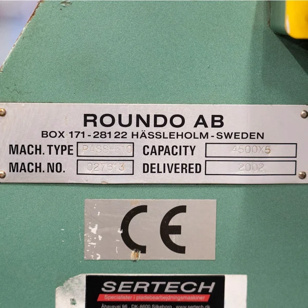 Roundo rundvals PASS 310 - Bild 10