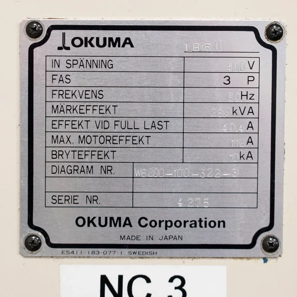 Okuma svarv LB 15 II M - Bild 12