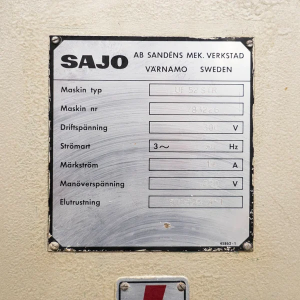 Sajo milling machine UF 52 STR - Image 8