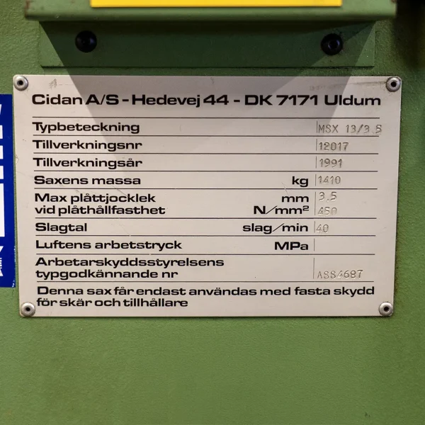 Cidan gradsax MSX 13/3,5 - Bild 4